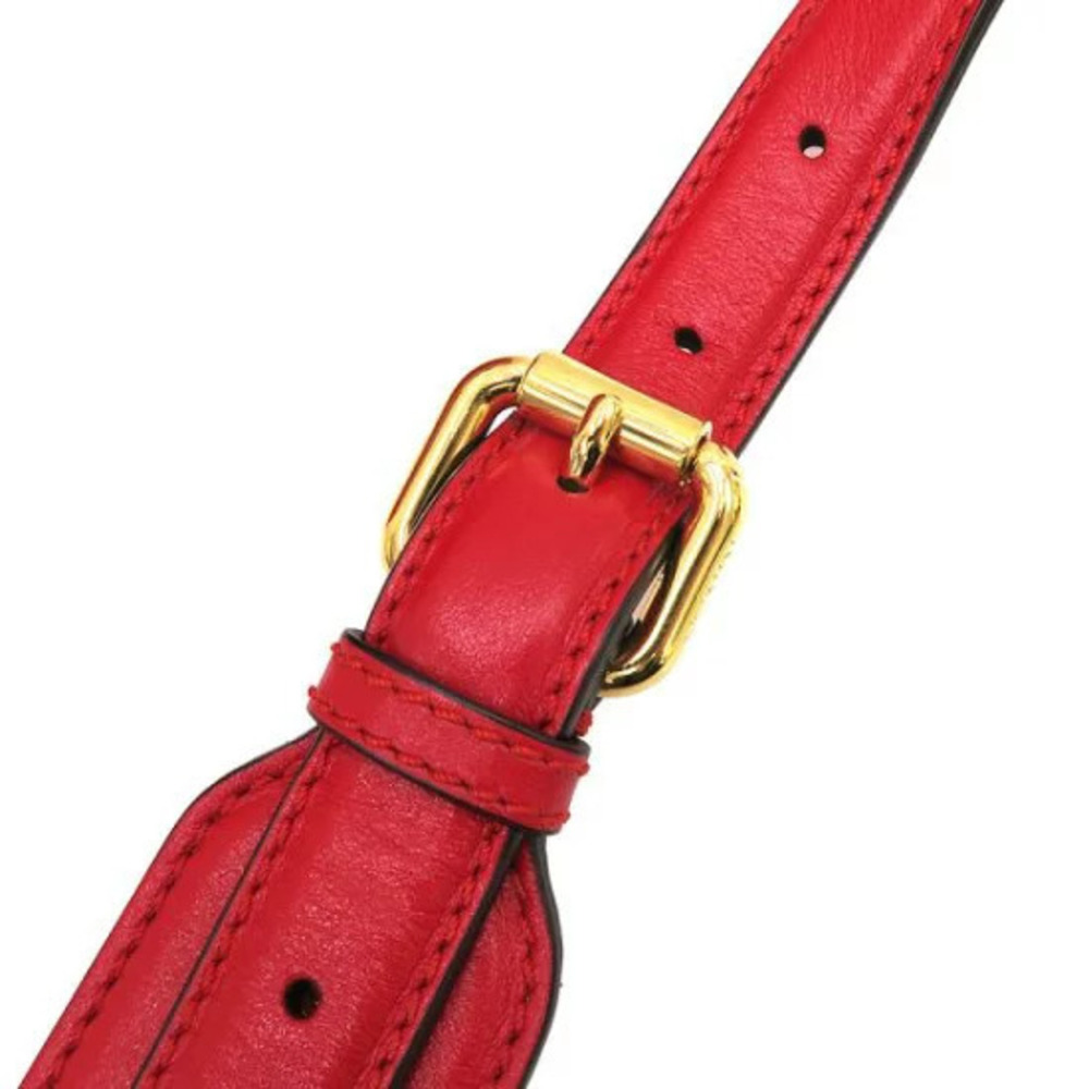 Fendi Vitello Glacier FF Tote Rosso Cardinale leather Red - Picture 7 of 9